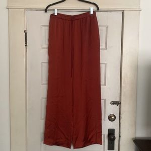 Easy drawstring, wide leg Banana Republic pants